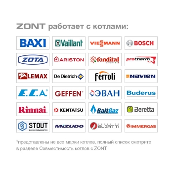 Автоматический регулятор ZONT Climatic OPTIMA - ML00004782 Автоматический регулятор ZONT Climatic OPTIMA - ML00004782
